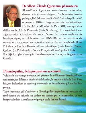 L'Homopathie de la Prparation au Conseil